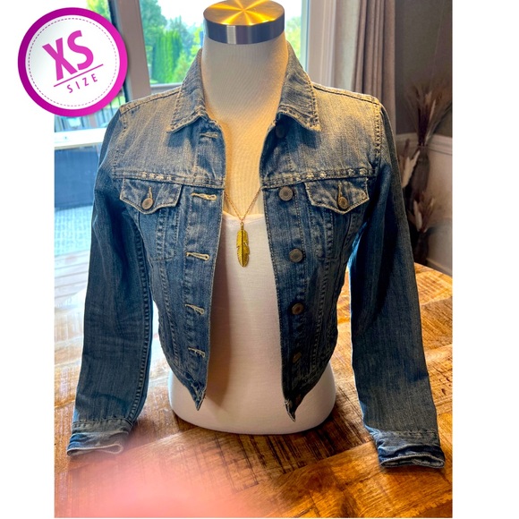 XS Denim American Eagle Jacket - Picture 1 of 3